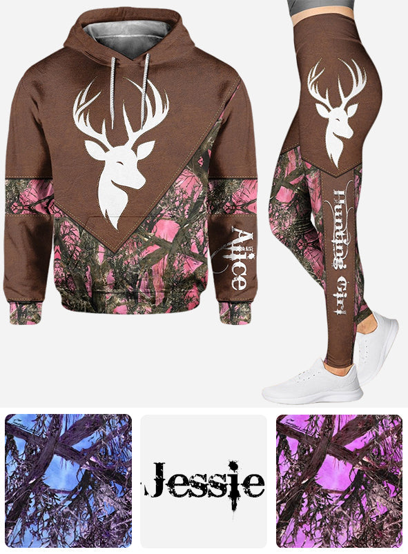 Country Girl - Personalized Hunting Hoodie and Leggings