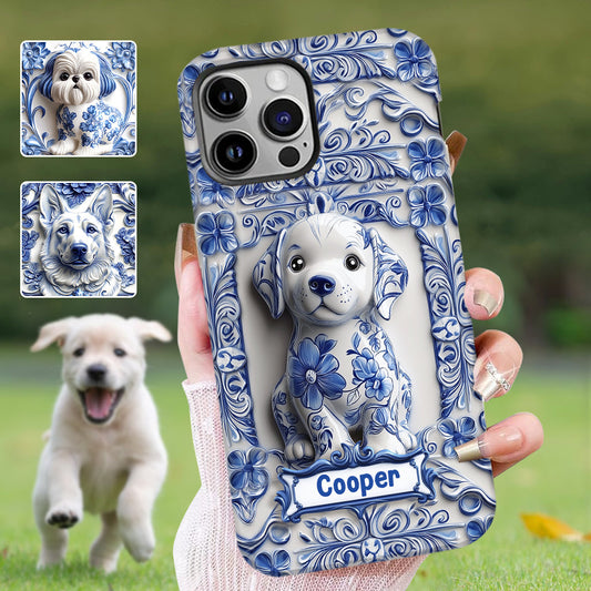 Coque de téléphone personnalisée avec un adorable Labrador Retriever