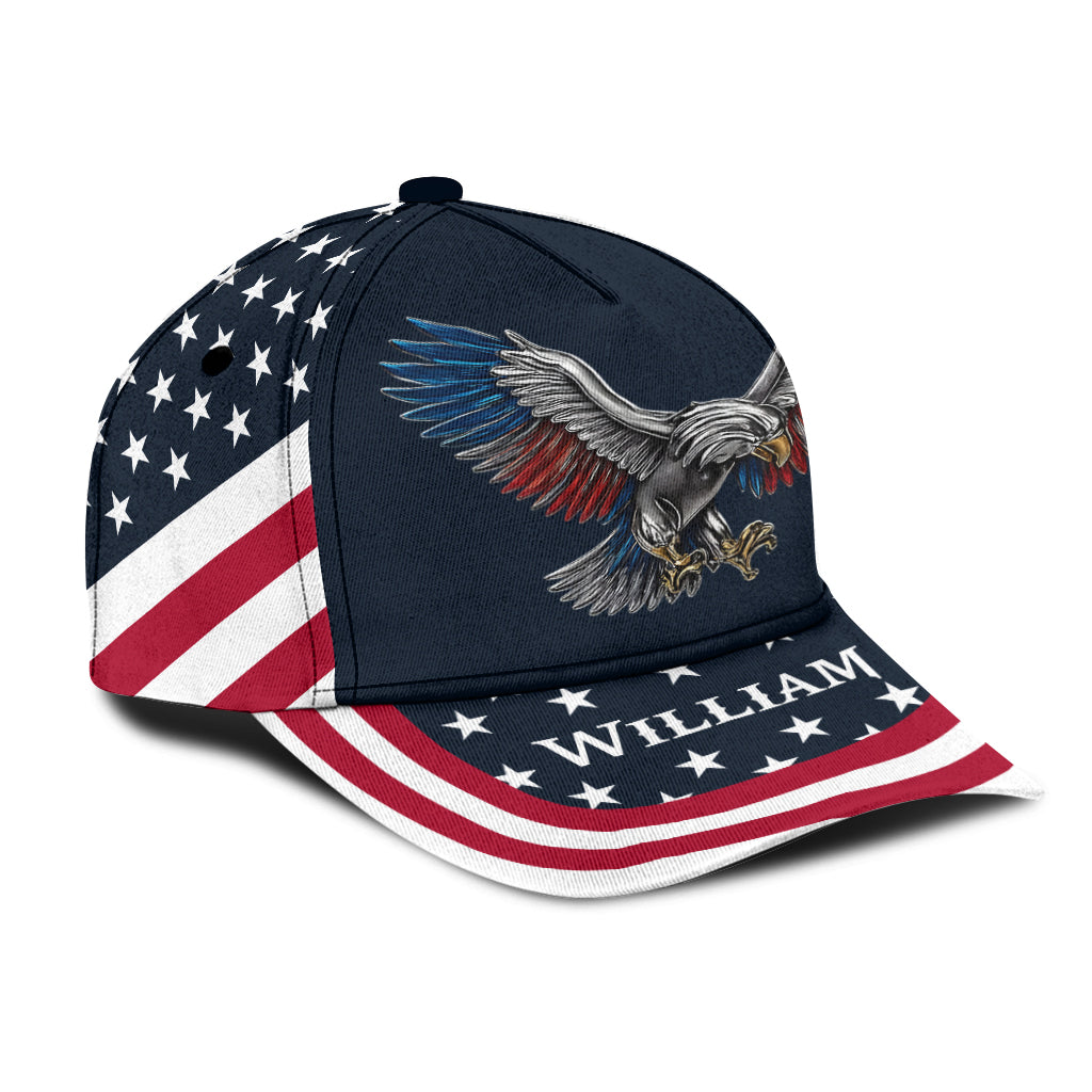 Casquette classique personnalisée Freedom Strong Eagle - Fête de l'Indépendance/4 juillet