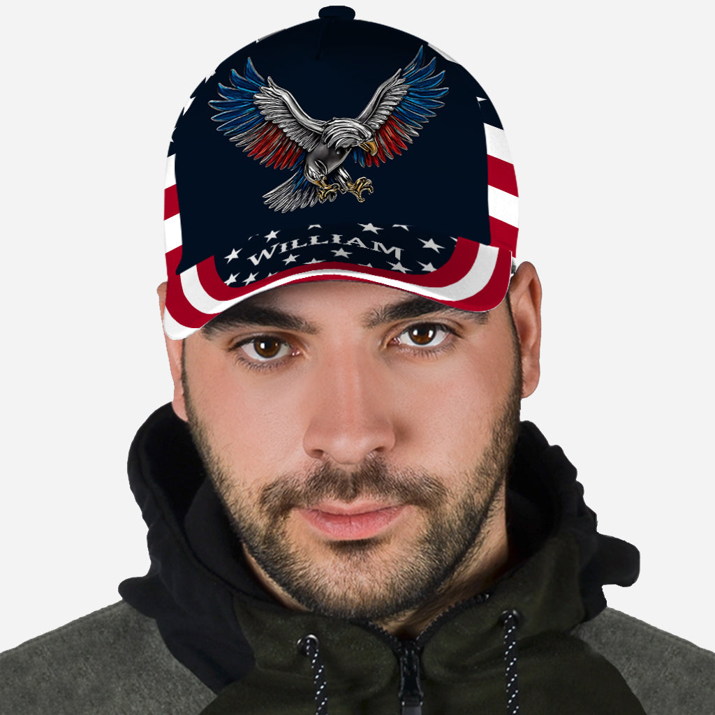Casquette classique personnalisée Freedom Strong Eagle - Fête de l'Indépendance/4 juillet