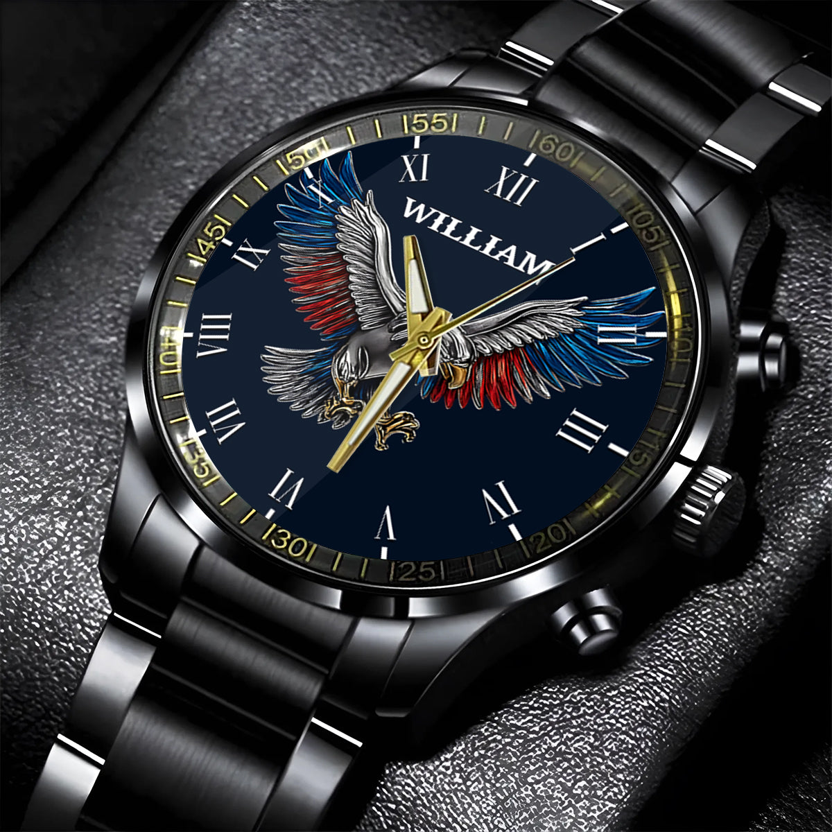 Freedom Strong Eagle - Personalized Independence Day/ 4th of July Hand Watch
