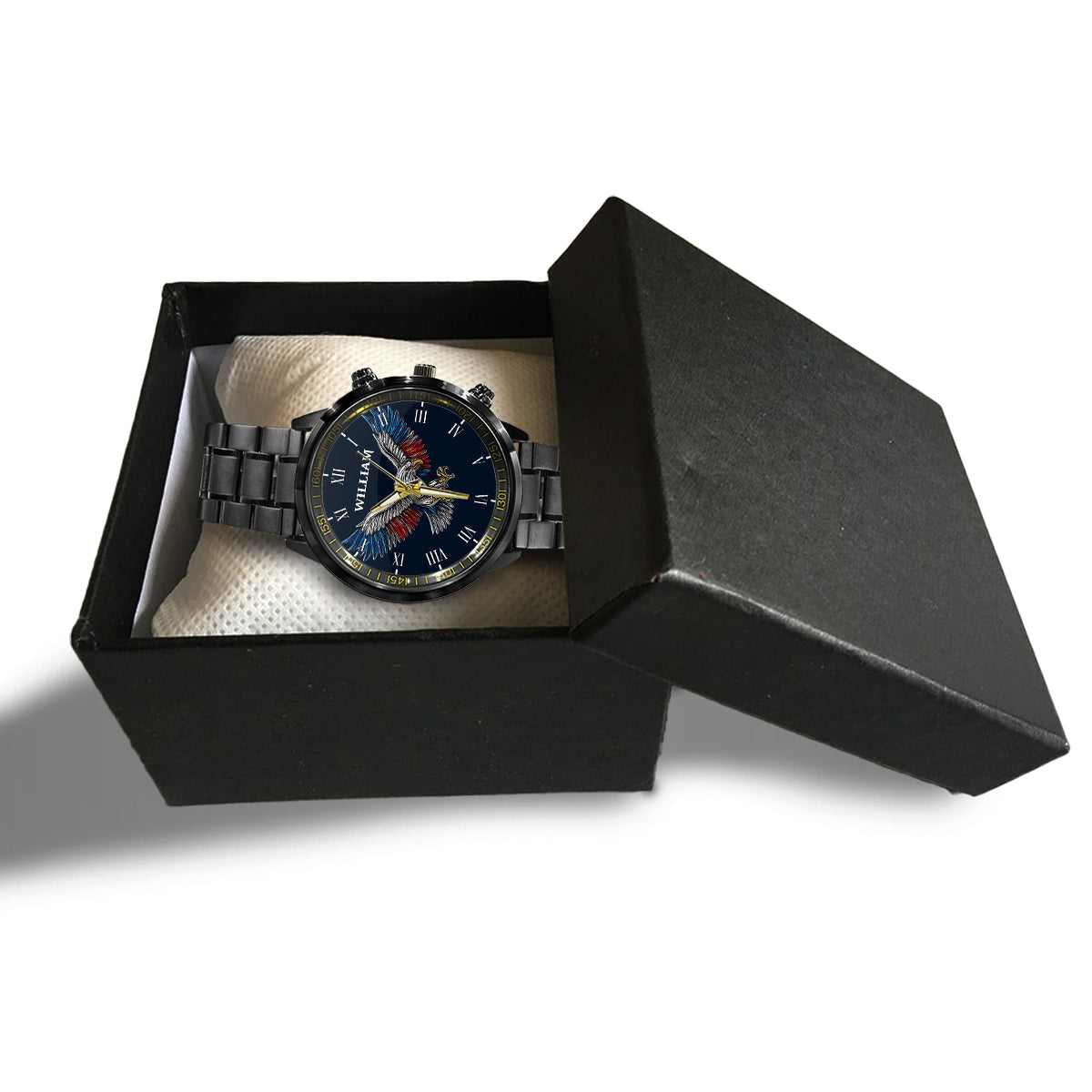 Freedom Strong Eagle - Personalized Independence Day/ 4th of July Hand Watch
