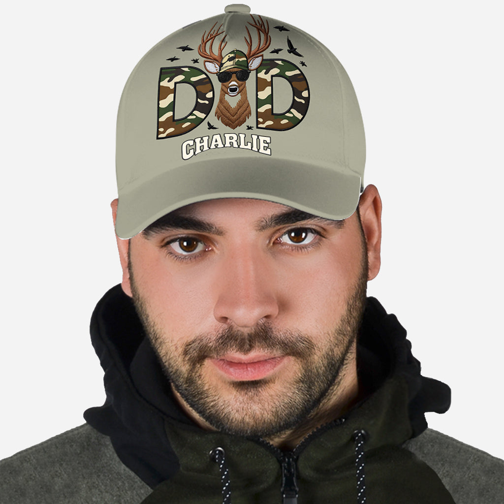 Best Bucking Dad Ever - Personalized Father Classic Cap