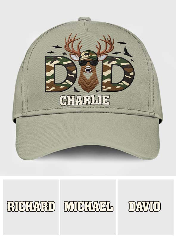 Best Bucking Dad Ever - Personalized Father Classic Cap