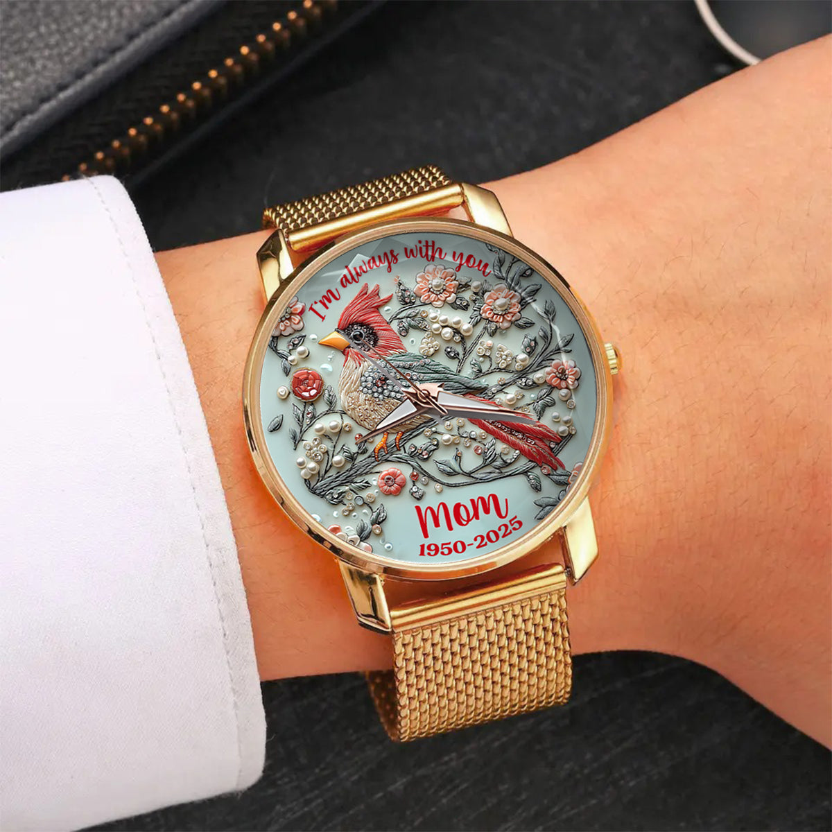 I'm Always With You - Personalized Memorial Women Hand Watch