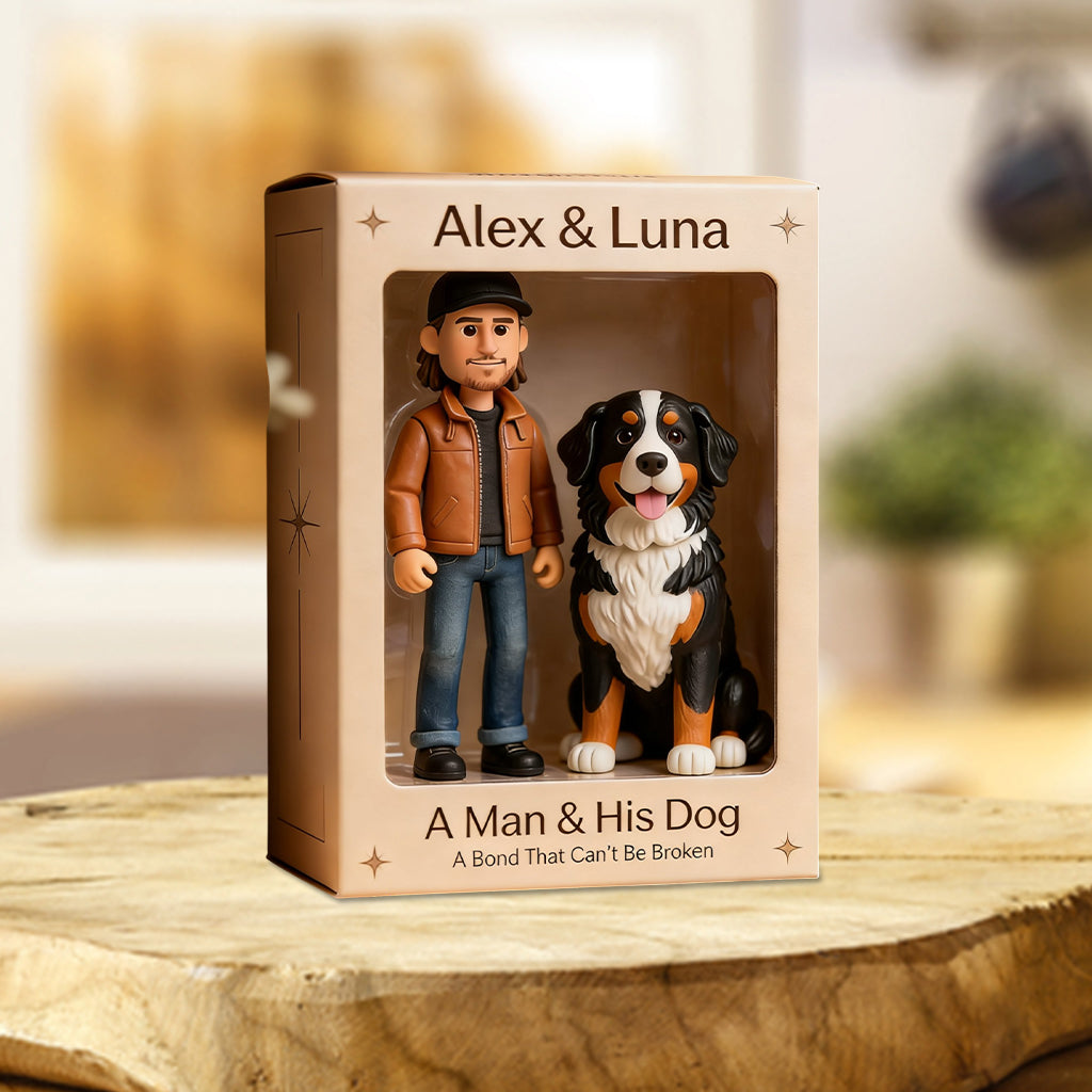 A Bond That Can't Be Broken - Personalized Dog Custom Shaped Acrylic Plaque