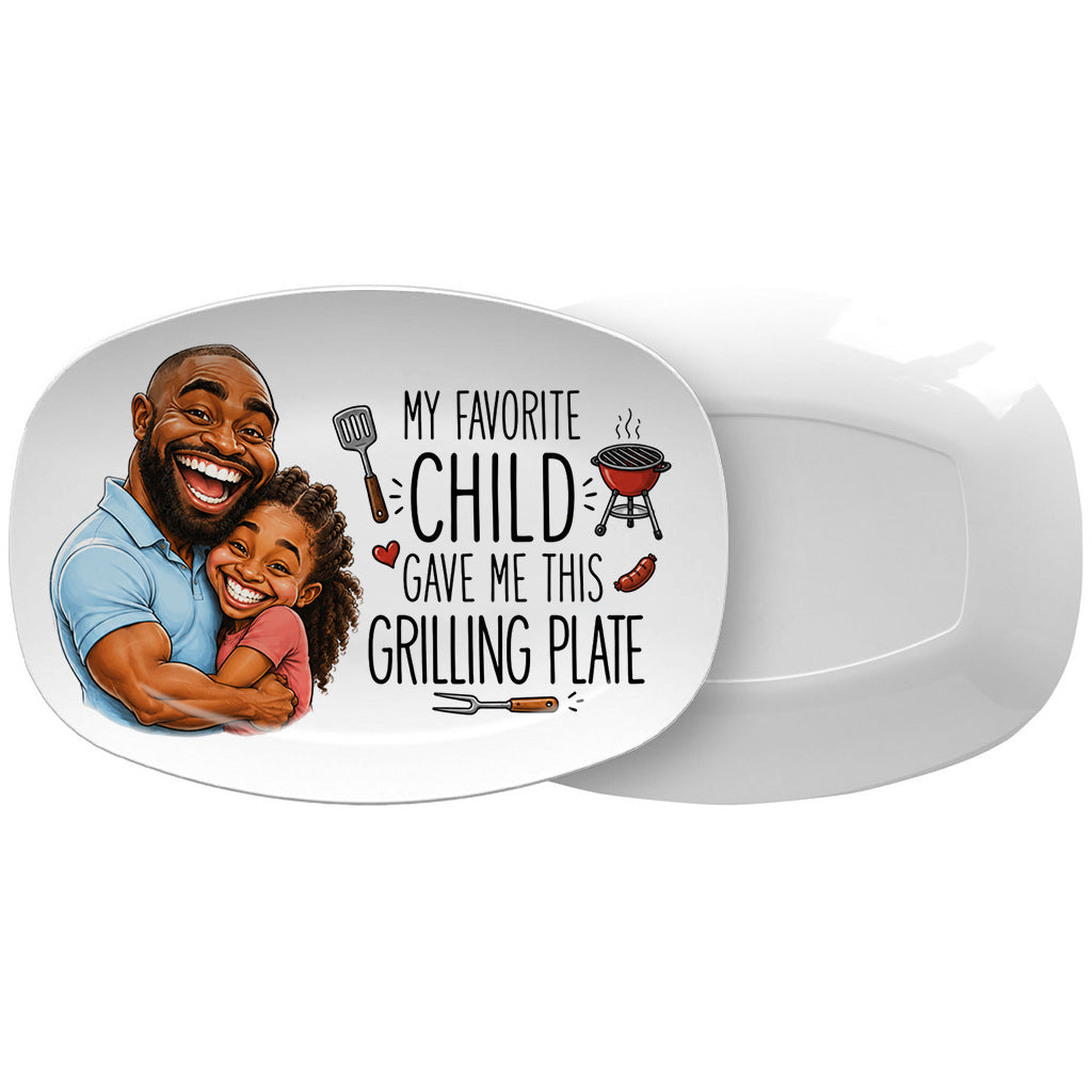Mon Enfant Préféré M'a Offert Cette Plaque de Grill - Plaque Personnalisée pour Père