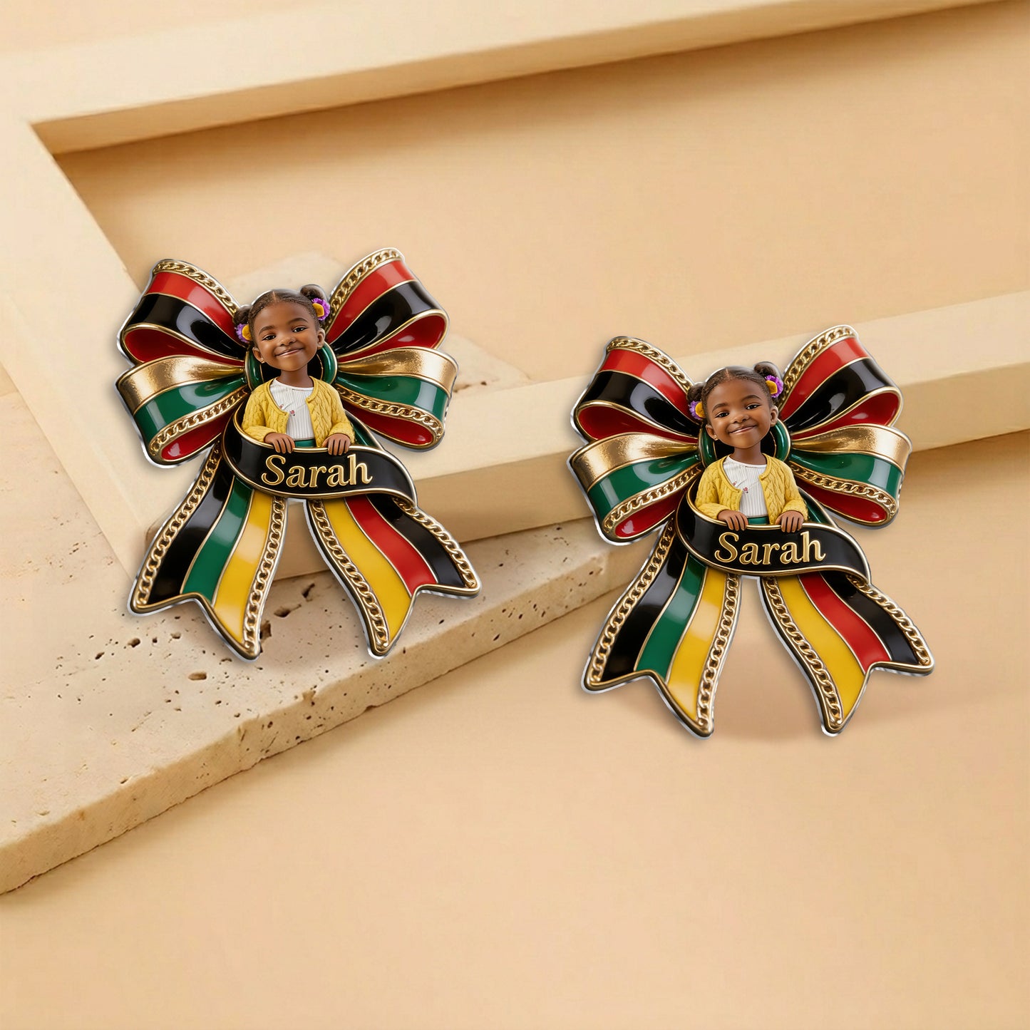 Célébration de la Liberté 1865 - Épingle Émaillée Personnalisée 3D