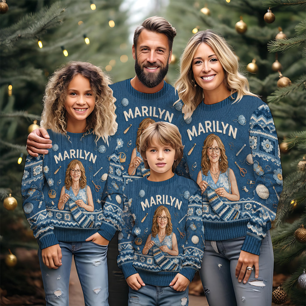 Love Crocheting - Personalized Crocheting Ugly Sweater