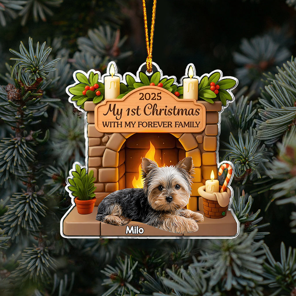 Mon premier Noël - Ornement de Noël personnalisé pour chien