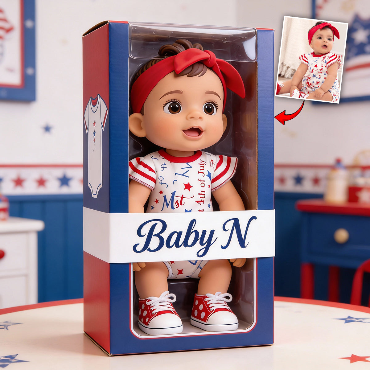 Je t'aime - Plaque acrylique personnalisée pour enfant