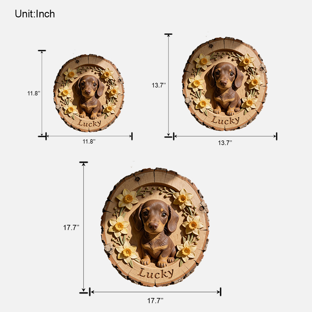 Custom Any Photo - Personalized Dog Custom Shaped Wood Sign