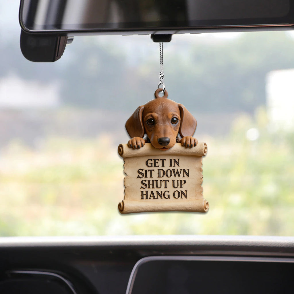 Custom Any Photo - Personalized Dog Car Ornament