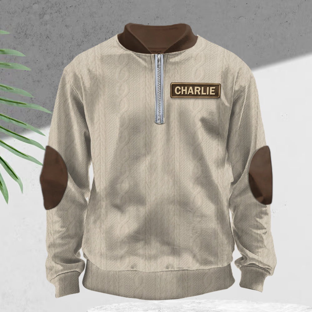 Sweat-shirt zippé personnalisé pour vétéran des États-Unis, commémorant le 250e anniversaire de la guerre des États-Unis.