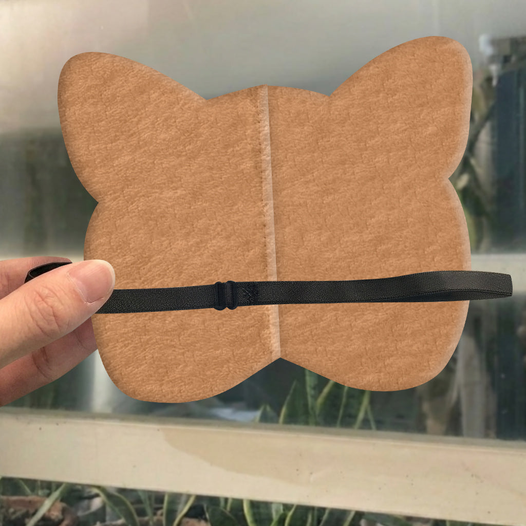 Heures Heureuses - Masque de Sommeil Rafraîchissant Personnalisé pour Chat