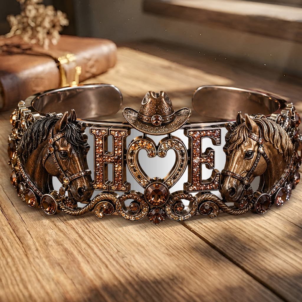 Cadeau Couple Initiale Amour Éternel - Bracelet Personnalisé en Aluminium