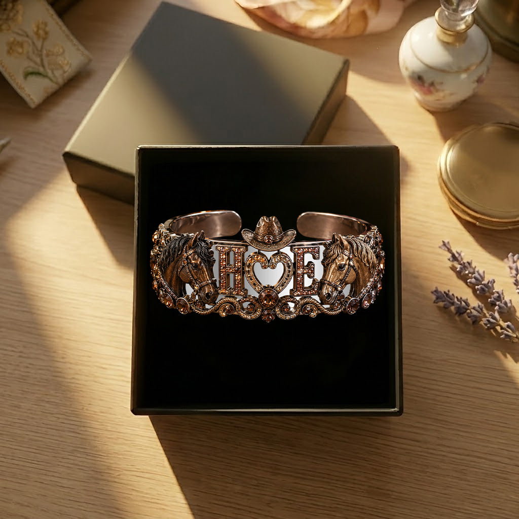 Cadeau Couple Initiale Amour Éternel - Bracelet Personnalisé en Aluminium