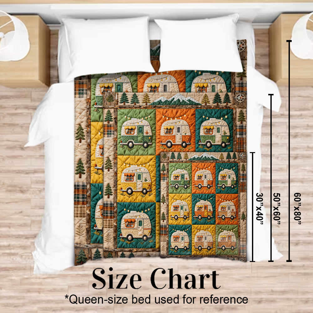 Un camp à la fois - Couverture de camping personnalisée