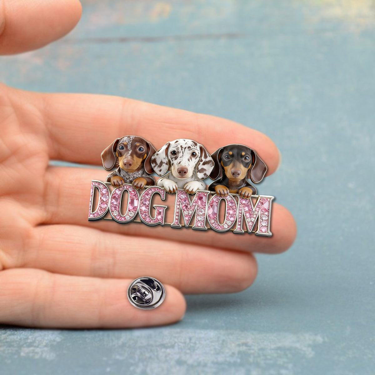 Photo Personnalisée - Épinglette de Chien Personnalisée