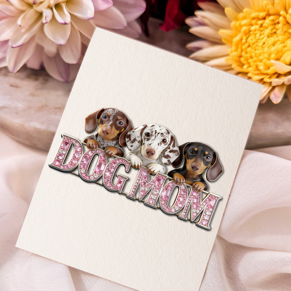 Photo Personnalisée - Épinglette de Chien Personnalisée
