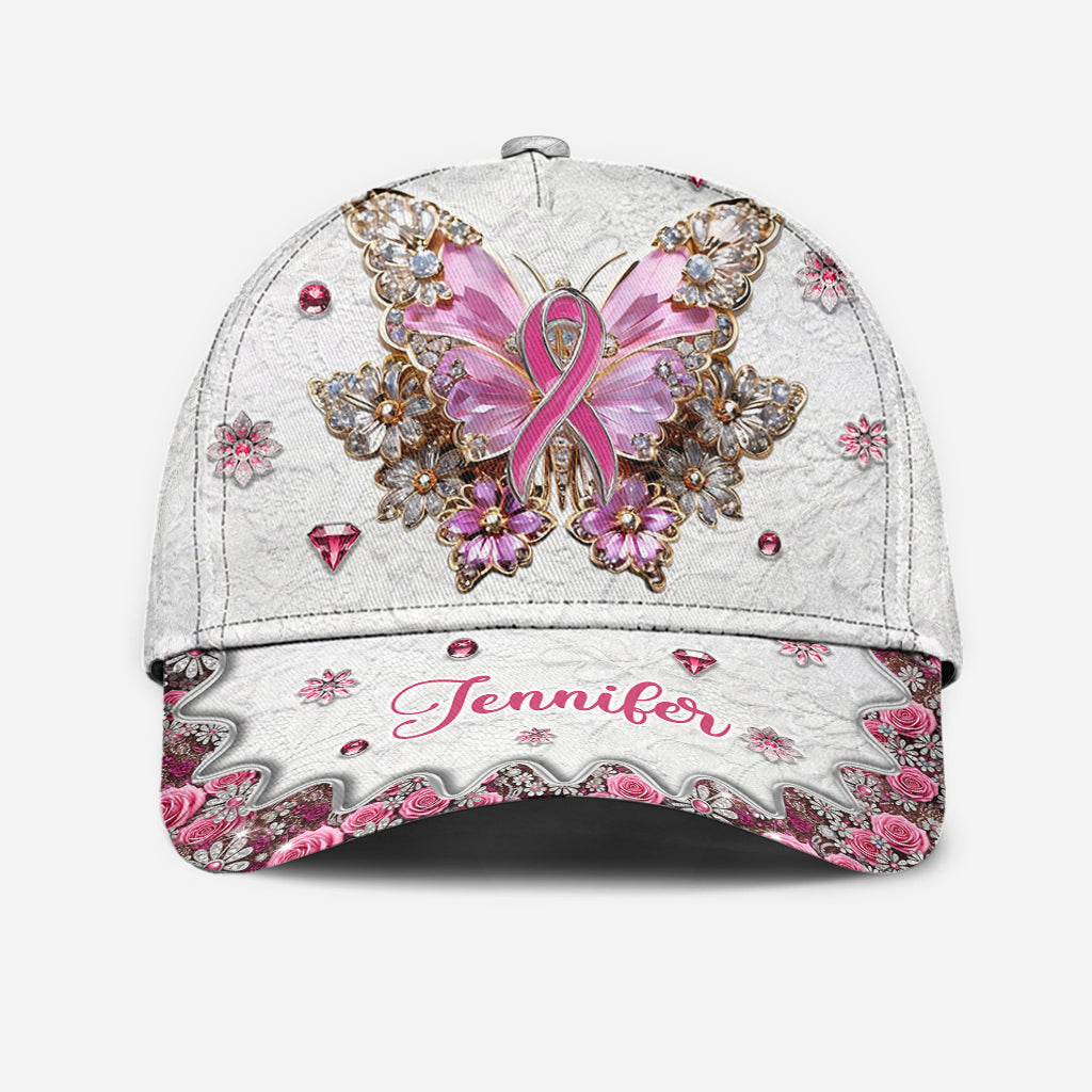 Faith Hope Love - Personalized Breast Cancer Awareness Classic Cap