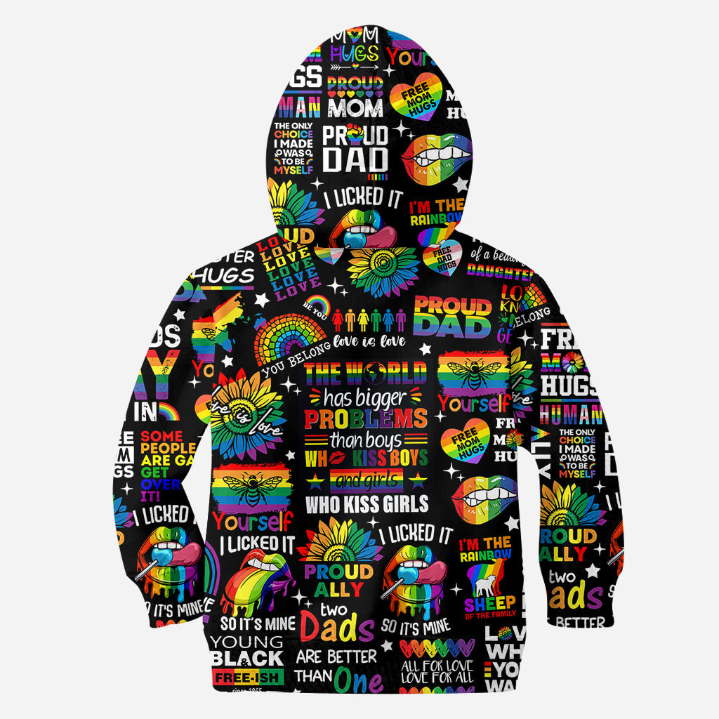 Human Rights Are Not Optional - Personalized LGBT Support All Over Shirt