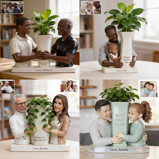 Pot Personnalisé pour la Fête des Pères - Cadeaux pour Papa, Papi