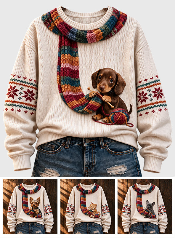Merry Grinchmas - Personalized Dog Ugly Sweater