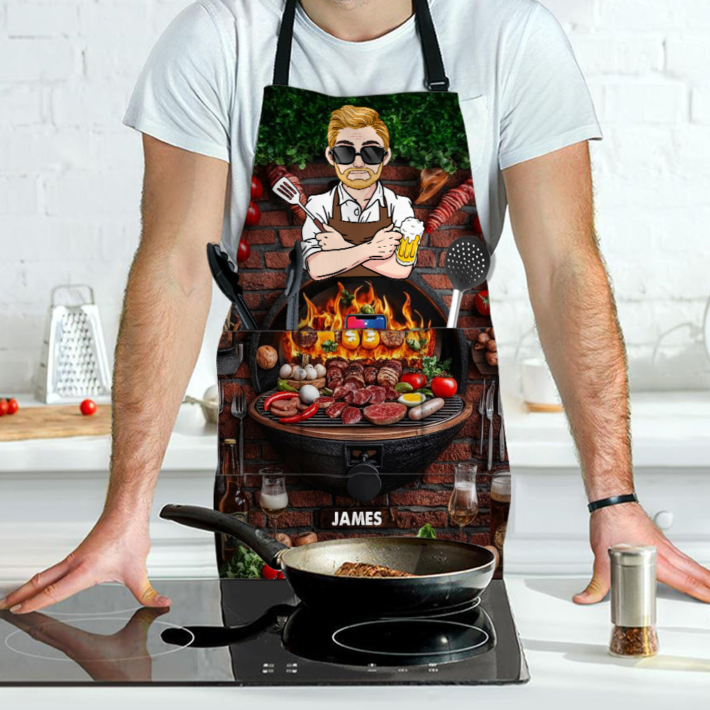 The Grillfather - Personalized Father Apron