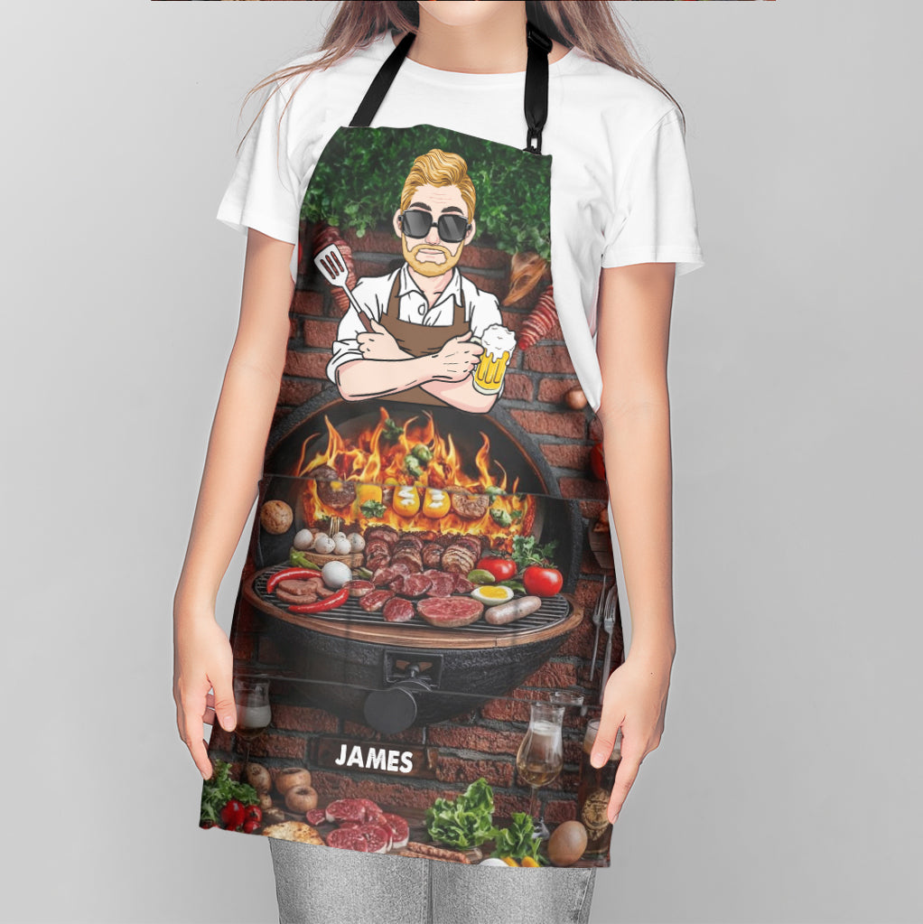 The Grillfather - Personalized Father Apron