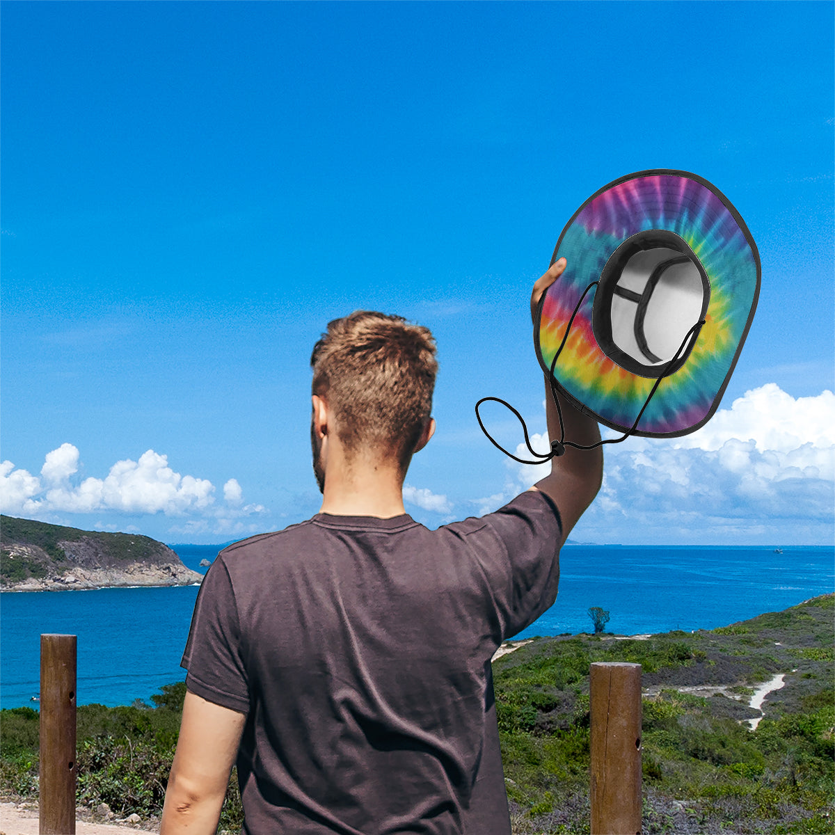 Running Against The Wind - Personalized Hippie Boonie Hat