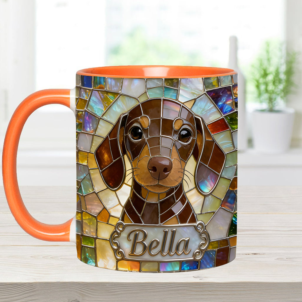 Love Dogs - Personalized Dog Accent Mug & Coaster