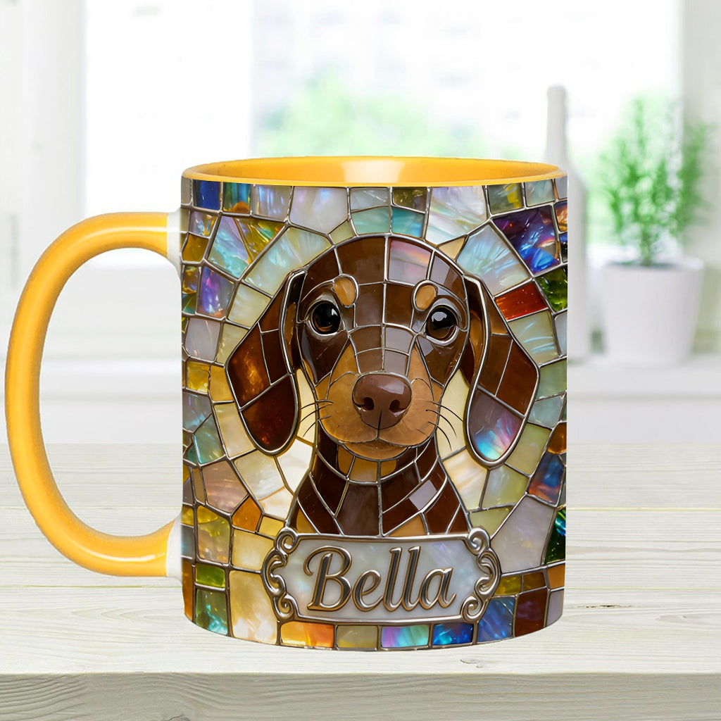 Love Dogs - Personalized Dog Accent Mug & Coaster