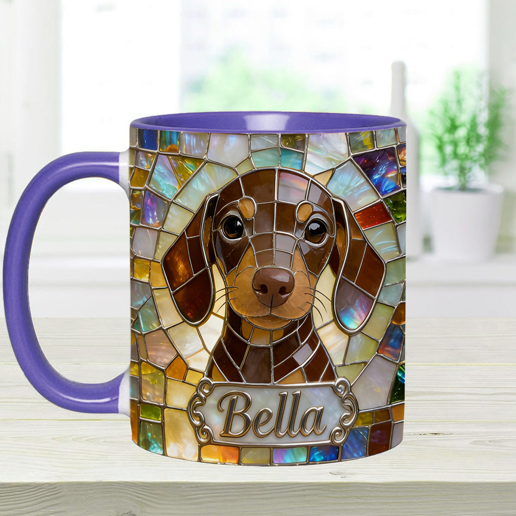 Love Dogs - Personalized Dog Accent Mug & Coaster