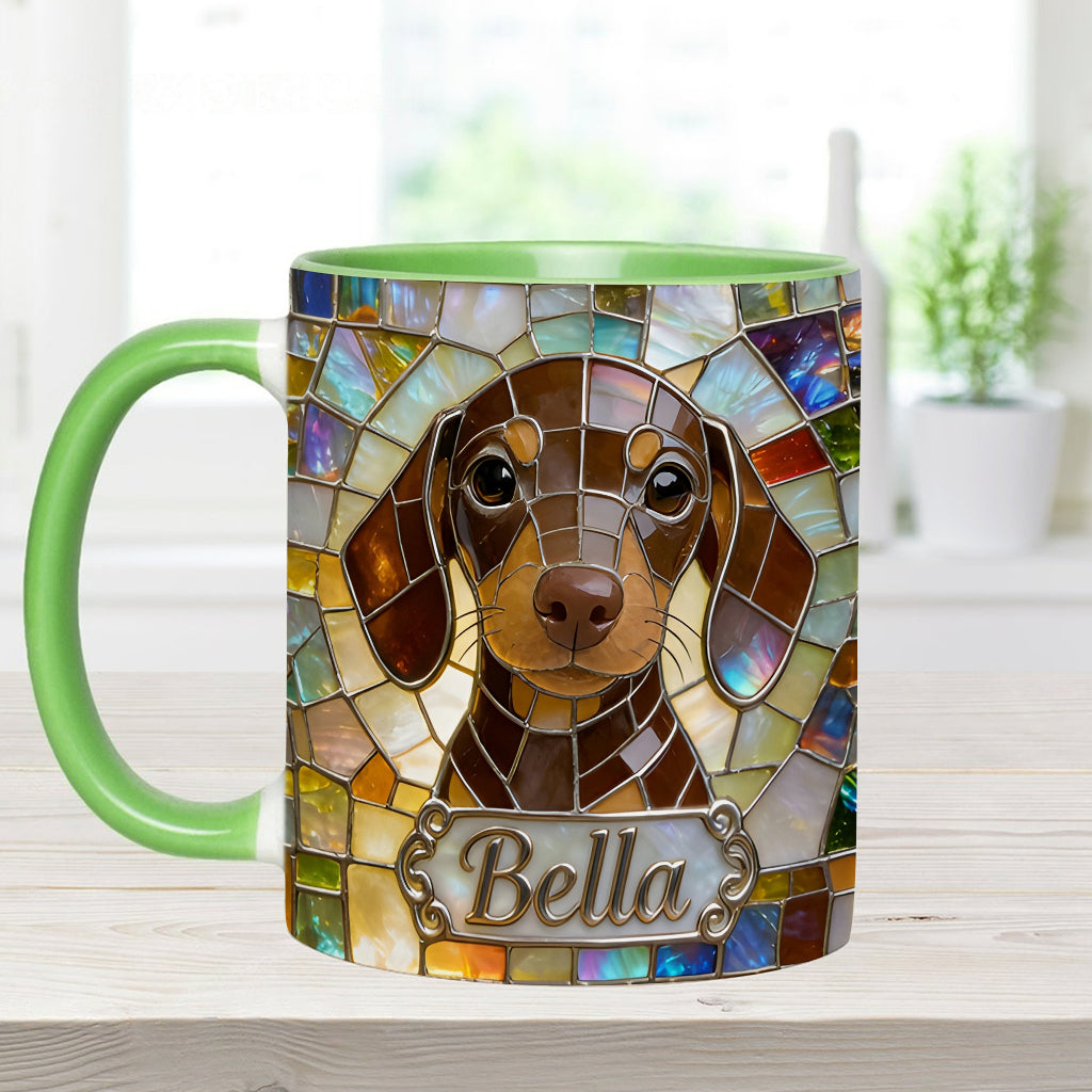 Love Dogs - Personalized Dog Accent Mug & Coaster