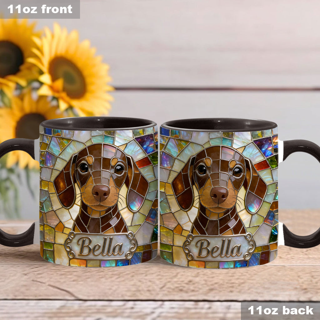 Love Dogs - Personalized Dog Accent Mug & Coaster