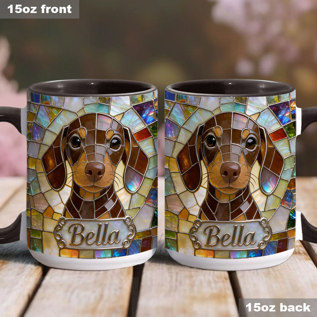 Love Dogs - Personalized Dog Accent Mug & Coaster