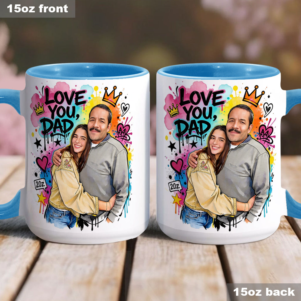 Meilleur Papa - Tasse Personnalisée avec Sous-Verre