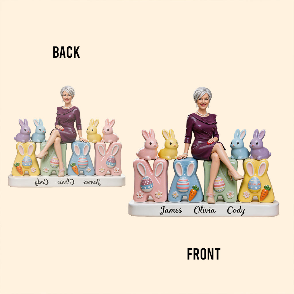 Custom Any Title Perfect Gift For Mom, Grandma - Personalized Grandma Custom Shaped Acrylic Plaque