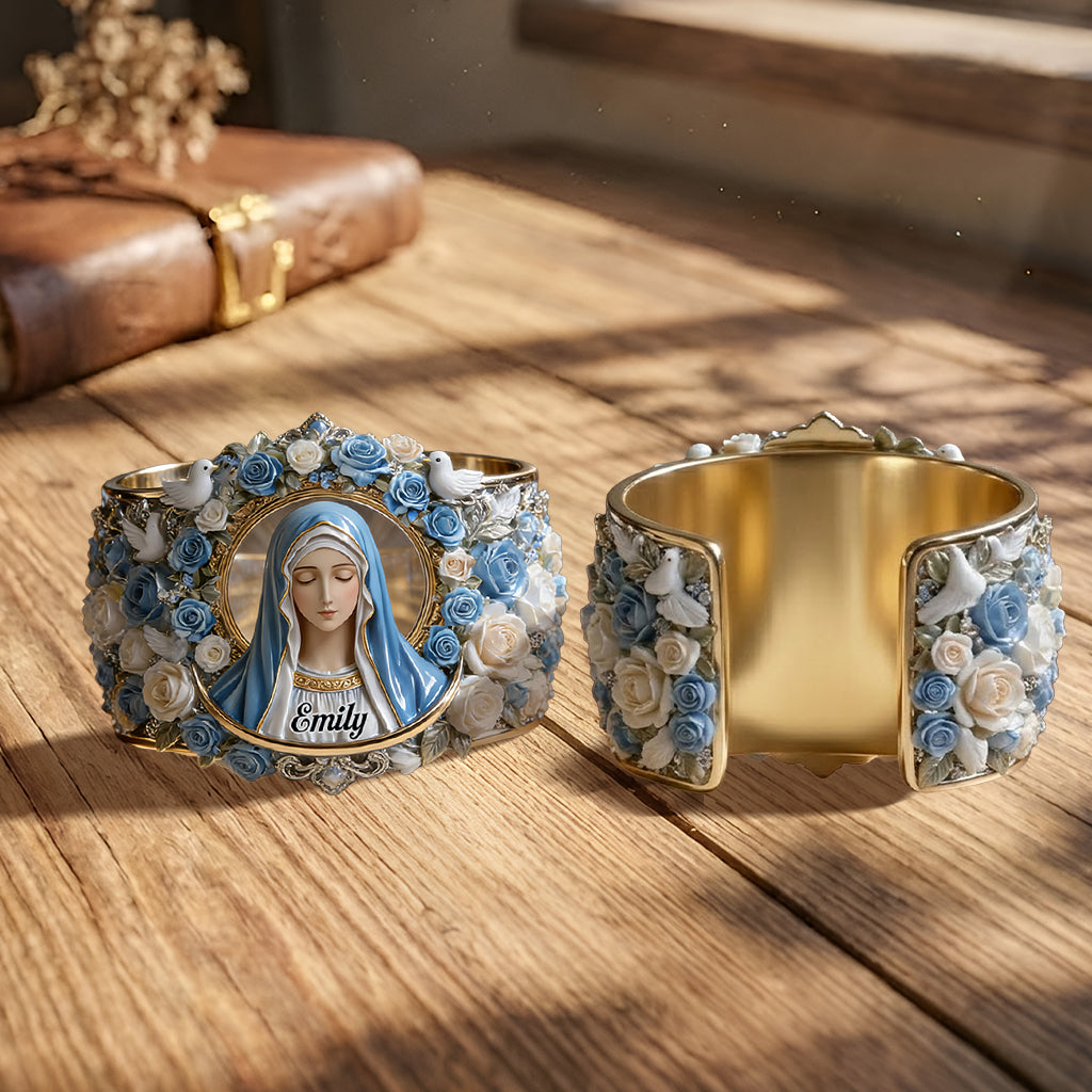 Grâce Céleste - Bracelet de Poignet en Aluminium Personnalisé