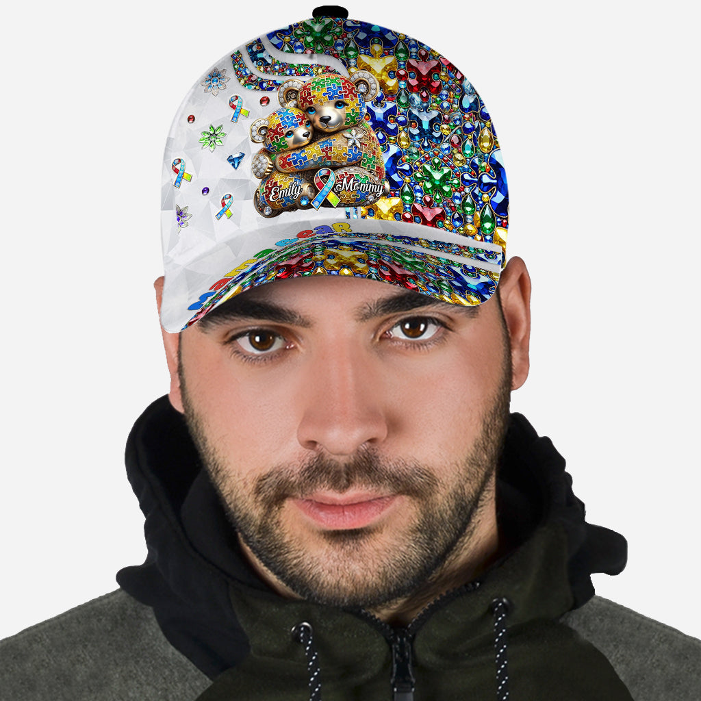 Mama Bear - Personalized Autism Awareness Classic Cap