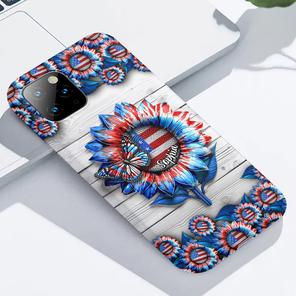 Love America - Personalized Independence Day/ 4th of July Full Print Phone Case