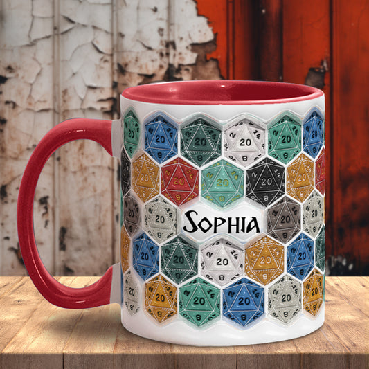 That's How I Roll - Personalized RPG Accent Mug