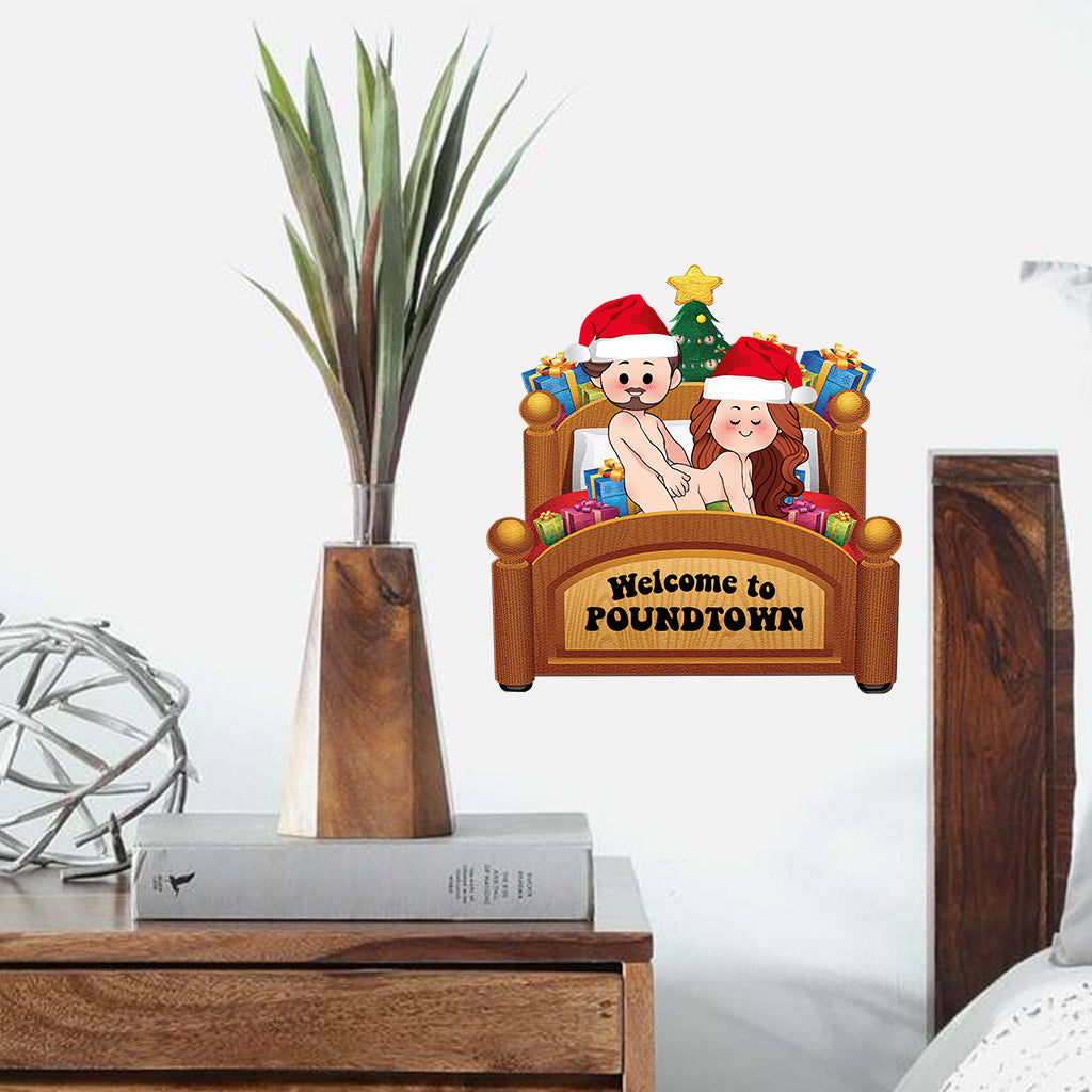 Vilain Vilain - cadeau pour mari, femme - Autocollant personnalisé découpé à la forme