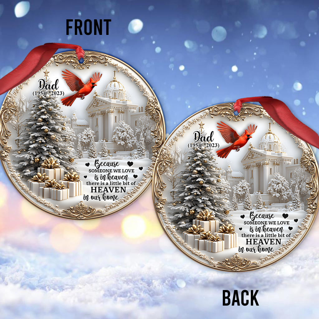 Souvenir au ciel - Ornement commémoratif personnalisé