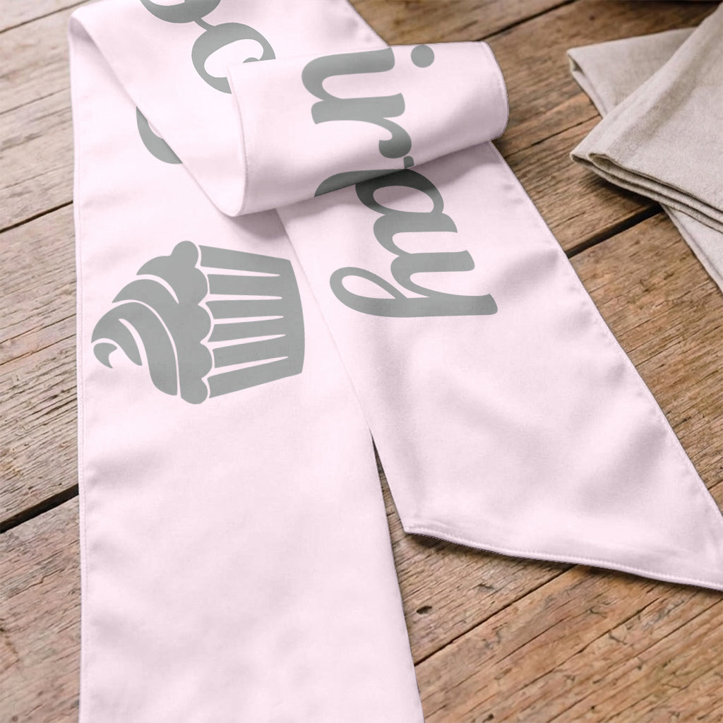 Happy Birthday - Personalized Birthday Decorative Sash/ Ribbon