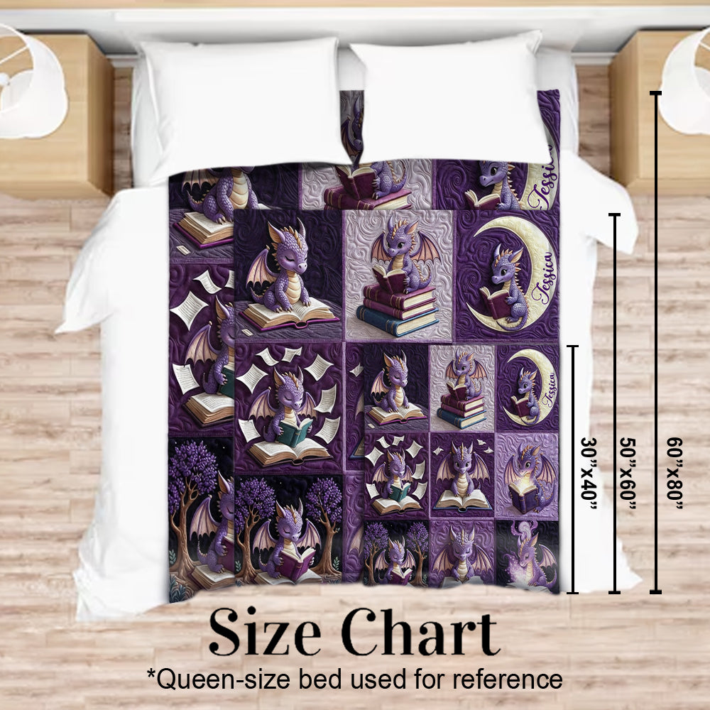 Je suis un dragon des livres - Couverture de livres personnalisée