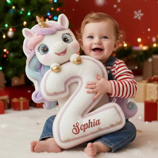 Birthday Gift For Children - Personalized Kid Shaped Pillow