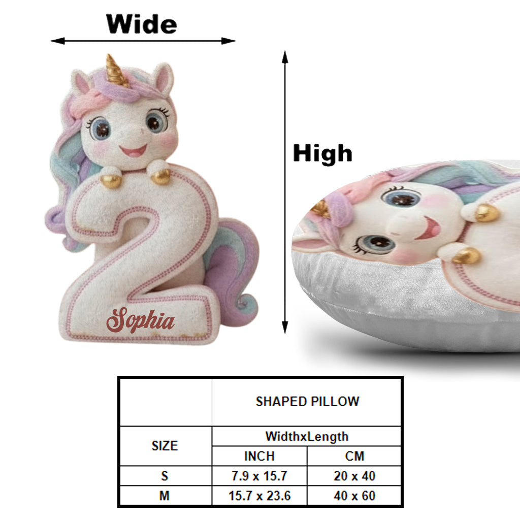 Cadeau d'anniversaire pour enfants - Oreiller personnalisé en forme d'enfant
