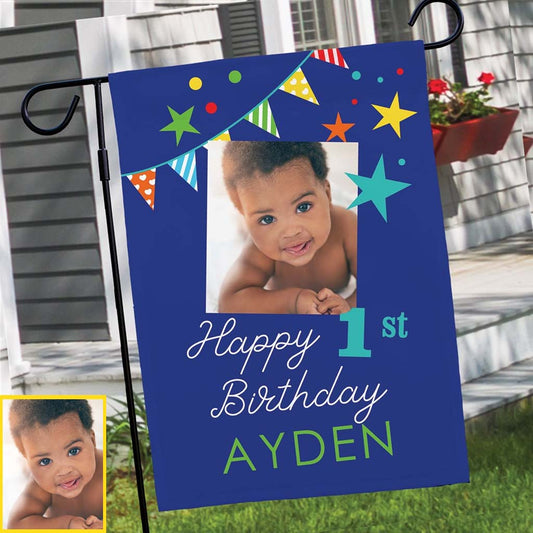 Happy Birthday - Personalized Birthday Ceramic Round Plate